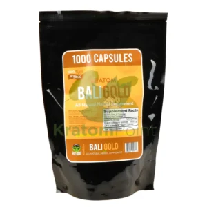 green monkey kratom bali gold 1000 count capsules 667