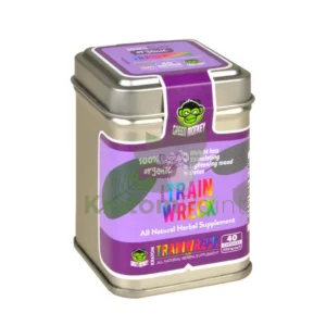 green monkey trainwreck kratom capsules 40 count 340