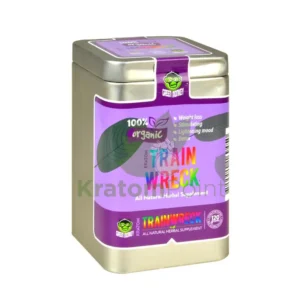green monkey trainwreck kratom powder 120 grams 123